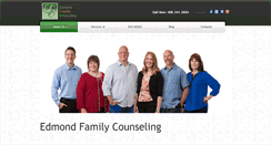 Desktop Screenshot of edmondfamilycounseling.org