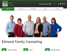 Tablet Screenshot of edmondfamilycounseling.org